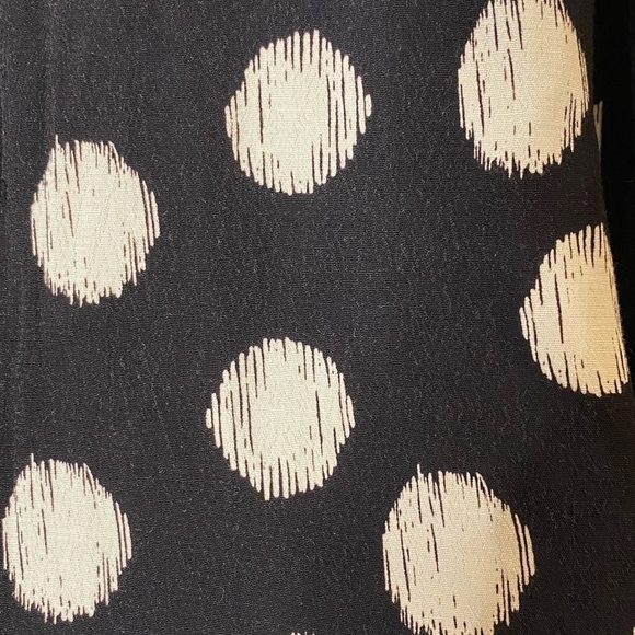 Wayf Abstract Black & White Polka Dot Shift Dress size XS - Picture 5 of 7